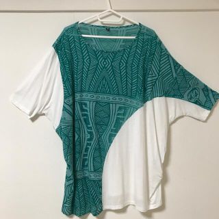 チャイハネ(チャイハネ)のチャイハネ　夏に涼しい　ダボダボトップス　フリーサイズ(Tシャツ/カットソー(半袖/袖なし))