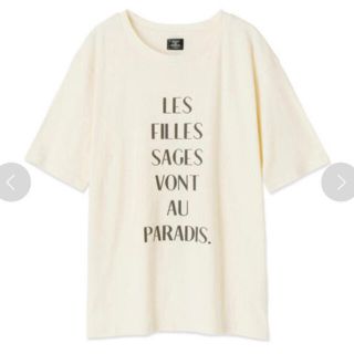 メゾンドリーファー(Maison de Reefur)のメゾンドリーファー  バックリボンTシャツ 38(Tシャツ(半袖/袖なし))