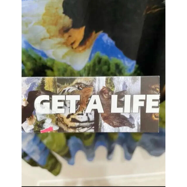 【GET A LIFE】ゲットアライフ グラフィック長袖 カットソー ロンT メンズのトップス(Tシャツ/カットソー(七分/長袖))の商品写真