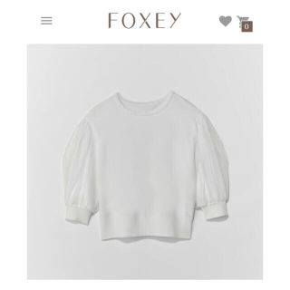 フォクシー(FOXEY)の値下❣️新品未使用　フォクシー　トップス　2021(その他)