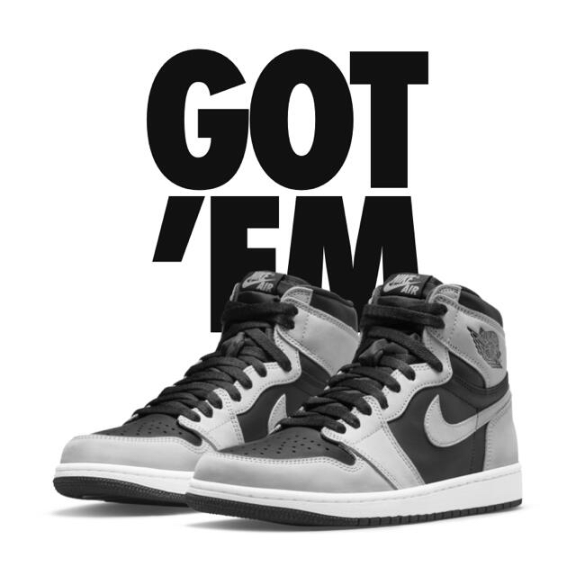 87mmAIR JORDAN 1エアージョーダン1 HlGH SHadow2.0