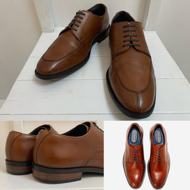 COLE HAAN エディソンスプリットオックスフォード2 Uレザーシューズ靴/シューズ