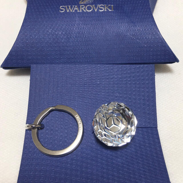 SWAROVSKI(スワロフスキー)のスワロフスキー　メルセデス　ベンツ　キーホルダー メンズのファッション小物(キーホルダー)の商品写真