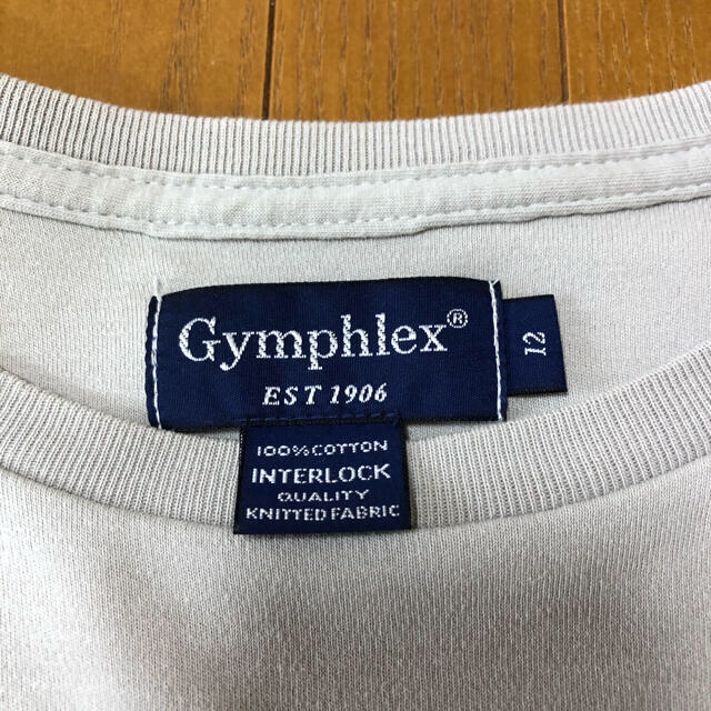 GYMPHLEX(ジムフレックス)のGymphlex  Tシャツ　グレーベージュ　ジムフレックス メンズのトップス(Tシャツ/カットソー(半袖/袖なし))の商品写真