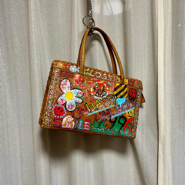PEACEMINUSONE(ピースマイナスワン)のremake hand bag ハンドメイドのファッション小物(バッグ)の商品写真