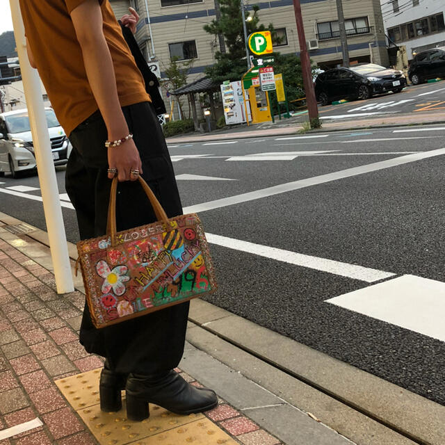 PEACEMINUSONE(ピースマイナスワン)のremake hand bag ハンドメイドのファッション小物(バッグ)の商品写真