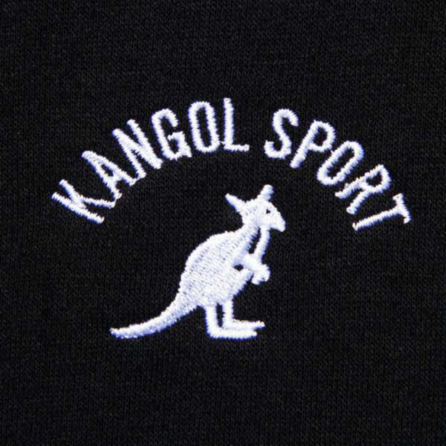 夢展望(ユメテンボウ)のKANGOLSPORT ロゴ入り 裏起毛 パーカーワンピース レディースのトップス(パーカー)の商品写真