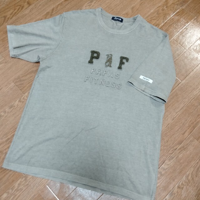 パパス　papas　半袖　Tシャツ　M　ブランド メンズのトップス(Tシャツ/カットソー(半袖/袖なし))の商品写真