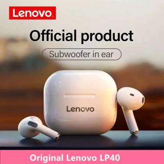 レノボ(Lenovo)のレノボLP1Sワイヤレスイヤホン黒★Bluetooth5.0 LENOVO(ヘッドフォン/イヤフォン)