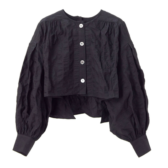 ♡machatt2021SS新作♡シャツボレロ ブラック 新品