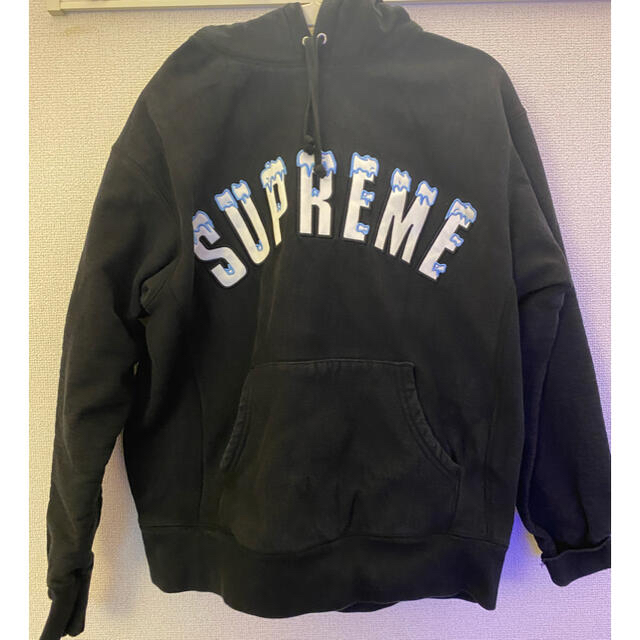 Supreme パーカー　ブラック　Sサイズ 1