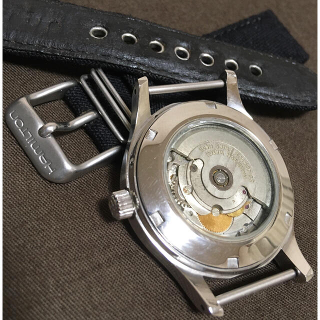 Hamilton(ハミルトン)の値下　hamilton khaki 9721b ハミルトン カーキ メンズの時計(腕時計(アナログ))の商品写真