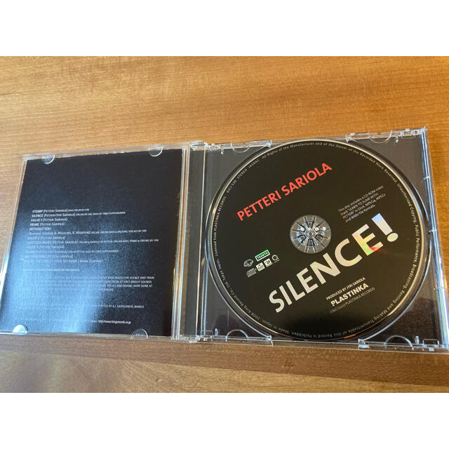 Petteri Sariola 「SILENCE」ペッテリ・サリオラ/サイレンス エンタメ/ホビーのCD(ポップス/ロック(洋楽))の商品写真