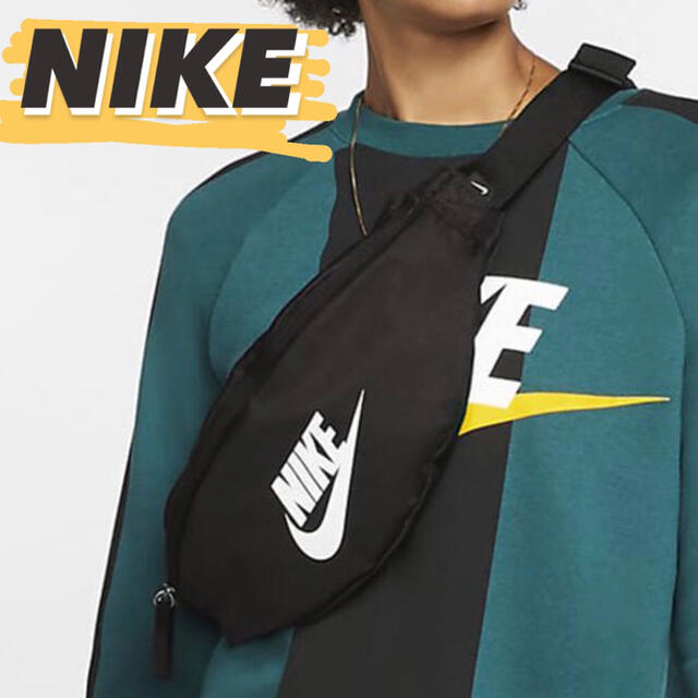 NIKE(ナイキ)のNIKE ウエストポーチ　ボディーバック レディースのバッグ(ボディバッグ/ウエストポーチ)の商品写真