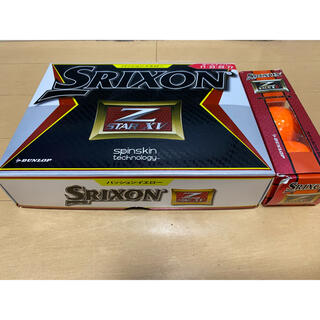 スリクソン(Srixon)の　ゴルフボールSRIXON Z STAR XV 旧モデル(12個)  おまけ3球(ゴルフ)