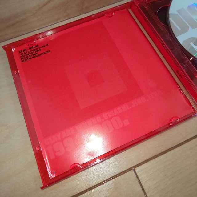 GLAY アルバム CD DRIVE エンタメ/ホビーのCD(ポップス/ロック(邦楽))の商品写真