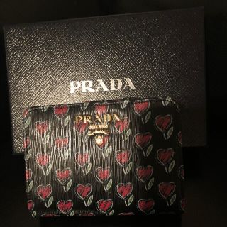 プラダ(PRADA)のゆう様専用！ PRADA プラダ限定品 2つ折り財布 新品付属品全てあり(財布)