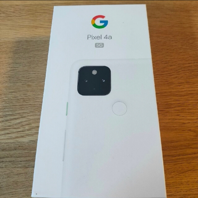 ClearlyWhite容量新品未使用　Google pixel 4a 5G