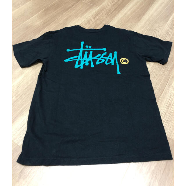 STUSSY(ステューシー)のstussy黒　半袖Tシャツ メンズのトップス(Tシャツ/カットソー(半袖/袖なし))の商品写真