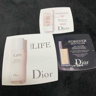 ディオール(Dior)のDIOR 試供品3種(サンプル/トライアルキット)