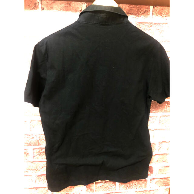 BURBERRY(バーバリー)の美品　Burberry バーバリー　ポロシャツ　Yシャツ　ブラック メンズのトップス(ポロシャツ)の商品写真