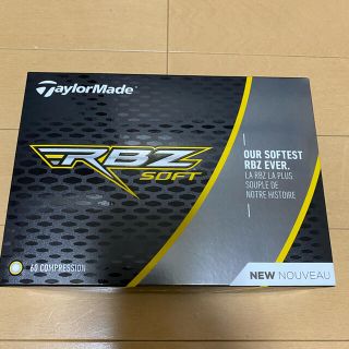 テーラーメイド(TaylorMade)の【TaylorMade】ゴルフボール　テーラーメードRBZSOFT（12球）(ゴルフ)