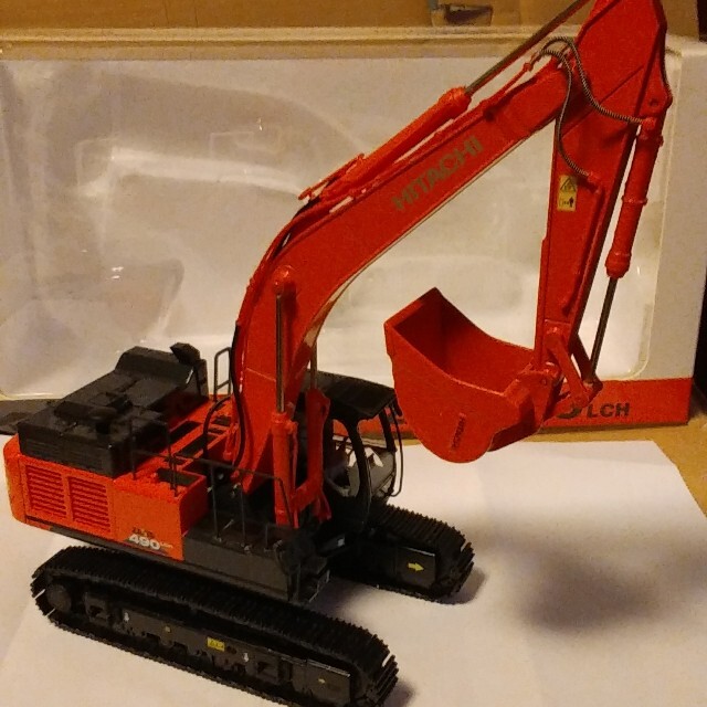 日立建機 HITACHI zaxis690LCH-6 重機 ミニチュア 模型