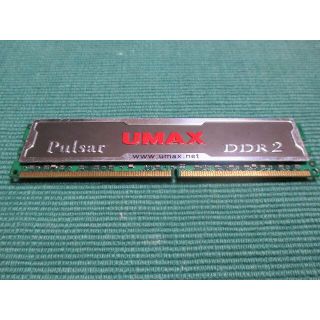 UMAX Pulsar DDR2 800 2GB(2GB×1）(PCパーツ)