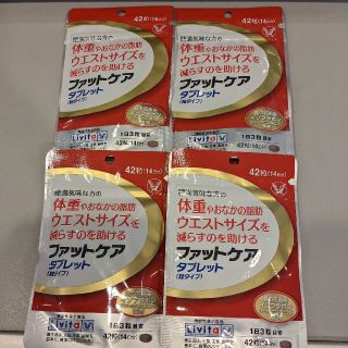 タイショウセイヤク(大正製薬)のファットケア　14日分×4袋(ダイエット食品)