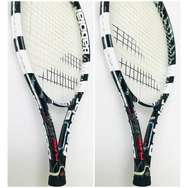 Babolat(バボラ)の【希少】バボラ『ピュアドライブライト』テニスラケット／ブルー／軽量／初心者／G0 スポーツ/アウトドアのテニス(ラケット)の商品写真