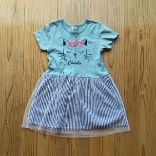 ショコラ(Chocola)の【美品】120 女の子用 ワンピース(ワンピース)