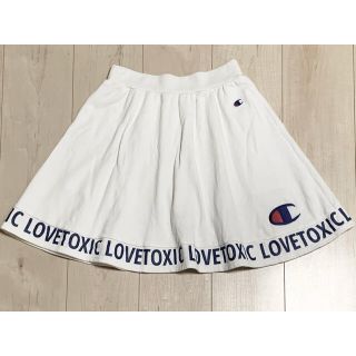 ラブトキシック(lovetoxic)のLovetoxicラブトキシック×championパンツ一体型スカート160(スカート)