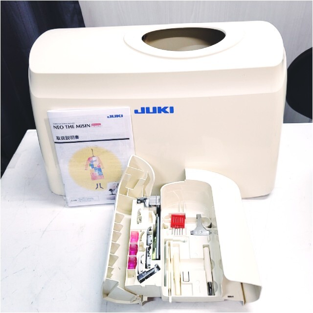 ②❤使用極少比較的美品❤工場分解整備済☆完全自動上糸掛け☆ジューキ