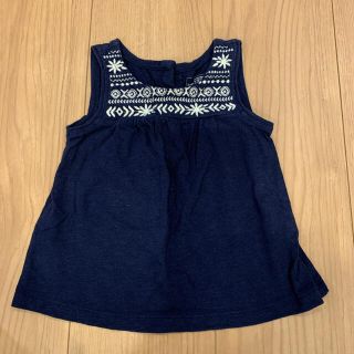 ベビーギャップ(babyGAP)のbabygapチュニック トップス 80(シャツ/カットソー)