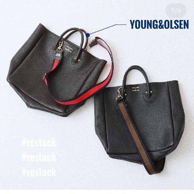 FRAMeWORK(フレームワーク)の専用▼YOUNG&OLSEN▽▼別注トートM ストラップ付き レディースのバッグ(トートバッグ)の商品写真