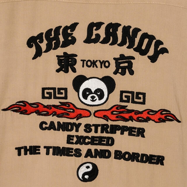 Candy Stripper(キャンディーストリッパー)のキャンディストリッパー THE CANDY TOKYO BOWLING シャツ レディースのトップス(シャツ/ブラウス(半袖/袖なし))の商品写真