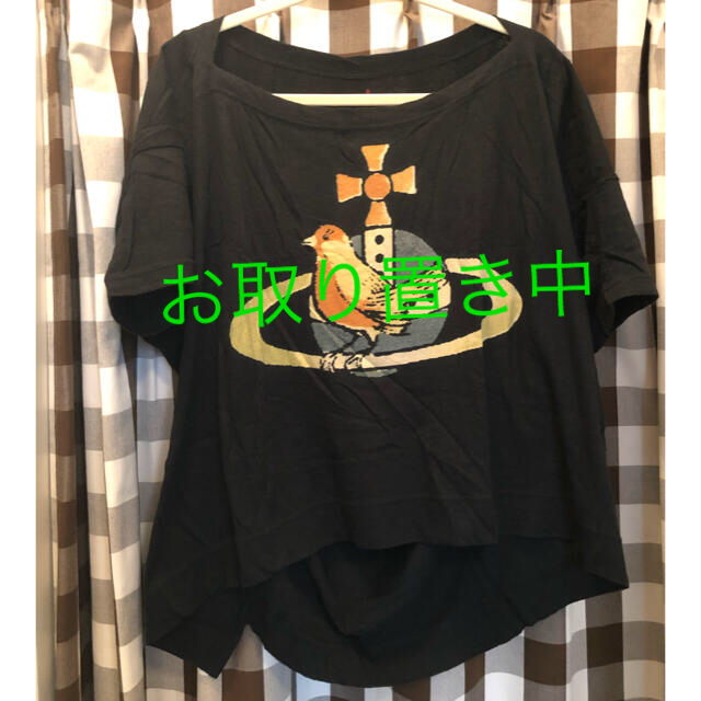 Vivienne Westwood(ヴィヴィアンウエストウッド)のヴィヴィアン ウェストウッド☆変形Tシャツ☆ レディースのトップス(Tシャツ(半袖/袖なし))の商品写真