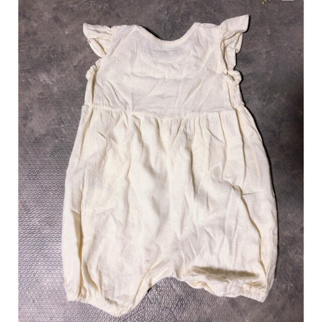 KOE黄色ロンパース 80 キッズ/ベビー/マタニティのベビー服(~85cm)(ロンパース)の商品写真