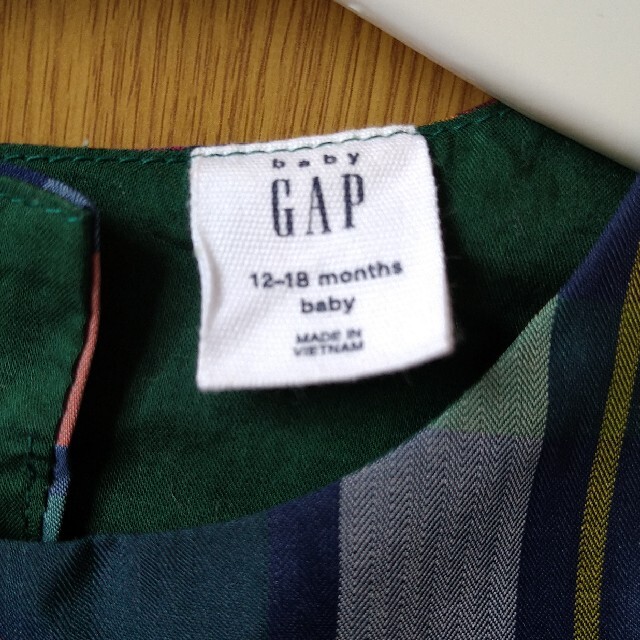 babyGAP(ベビーギャップ)の【GAP】ワンピース 75〜80cm キッズ/ベビー/マタニティのベビー服(~85cm)(ワンピース)の商品写真