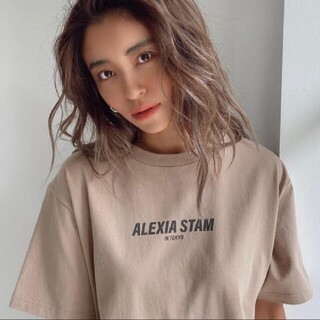 アリシアスタン(ALEXIA STAM)のアリシアスタン　2021ポップアップ限定色　ロゴTシャツ(Tシャツ(半袖/袖なし))