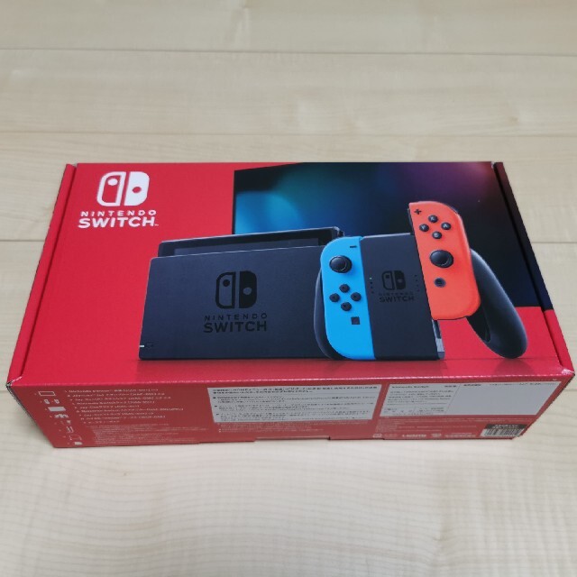 新品未開封　switch ネオン　店舗印なし