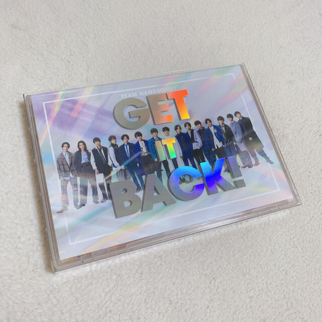 チーム･ハンサム！　GET IT BACK！ エンタメ/ホビーのCD(ポップス/ロック(邦楽))の商品写真