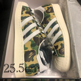 アベイシングエイプ(A BATHING APE)のadidas × BAPE SUPERSTAR 80’S"Green Camo”(スニーカー)