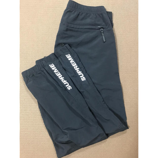 S着用supreme warm up pant black small