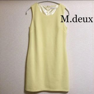 エムドゥー(M.deux)のM.deux ワンピース(ミニワンピース)