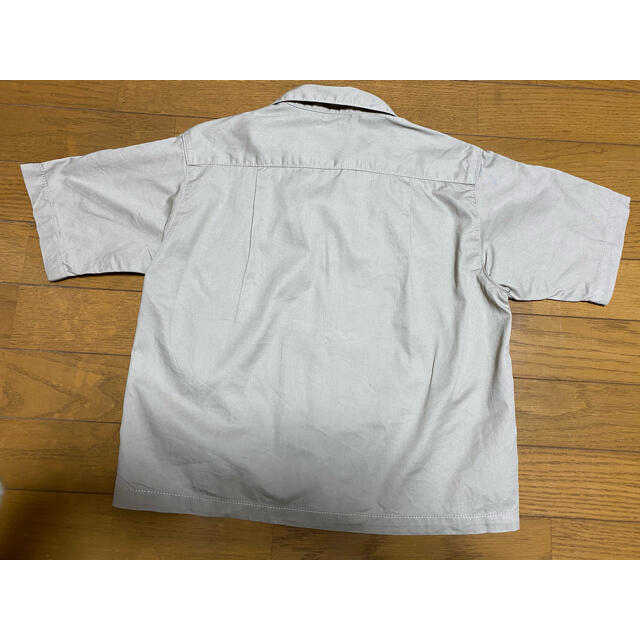 GU(ジーユー)のGU シャツ　120 キッズ/ベビー/マタニティのキッズ服男の子用(90cm~)(Tシャツ/カットソー)の商品写真