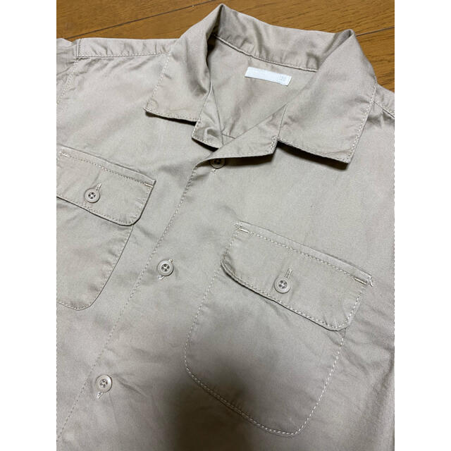 GU(ジーユー)のGU シャツ　120 キッズ/ベビー/マタニティのキッズ服男の子用(90cm~)(Tシャツ/カットソー)の商品写真