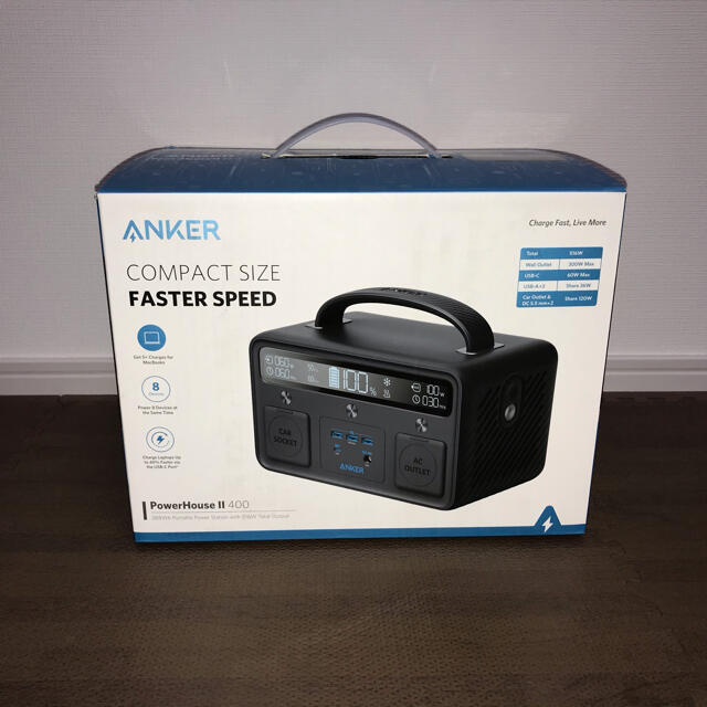 ANKER power house Ⅱ 400（新品・未使用品）