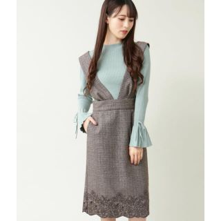 JILL by JILLSTUART サロペットスカート＋ニットレディース