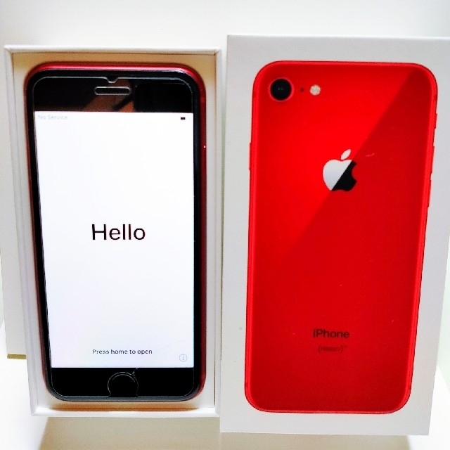 Apple iPhone8(PRODUCT)RED 256GB SIMフリー